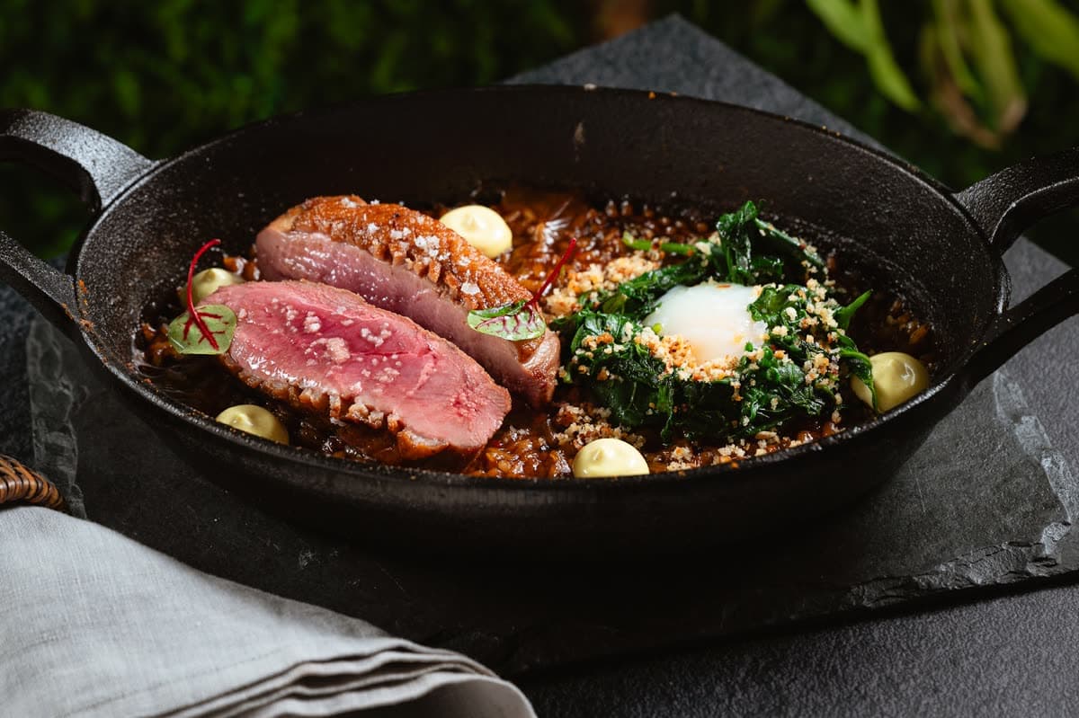 Arroz de pato meloso